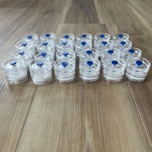 24 37mm Air Sampling 3pc Cassettes w/0.8um Filter Industrial Environmental Test